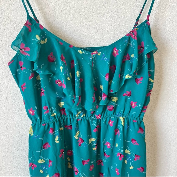 I Heart Robson Green Floral Maxi Dress - Picture 4 of 8